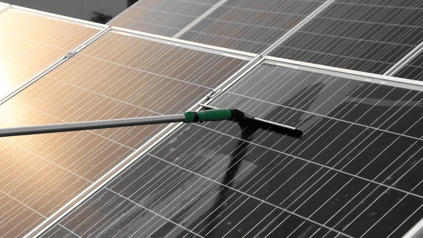 irvine solar panel installer cleaning commercial solar panels in irvine
